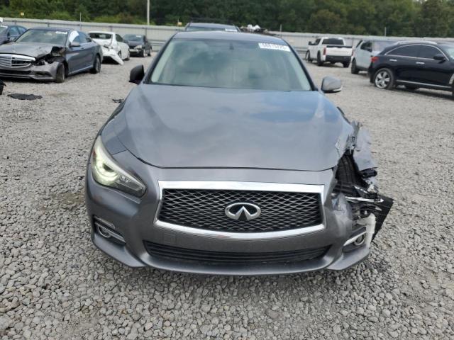 JN1BV7AP3FM344151 - 2015 INFINITI Q50 BASE GRAY photo 5