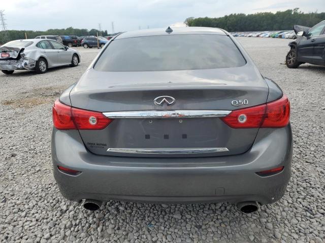 JN1BV7AP3FM344151 - 2015 INFINITI Q50 BASE GRAY photo 6