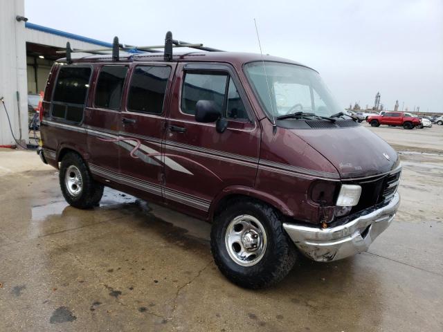 2B6HB21X6TK179138 - 1996 DODGE RAM VAN B2500 BURGUNDY photo 4