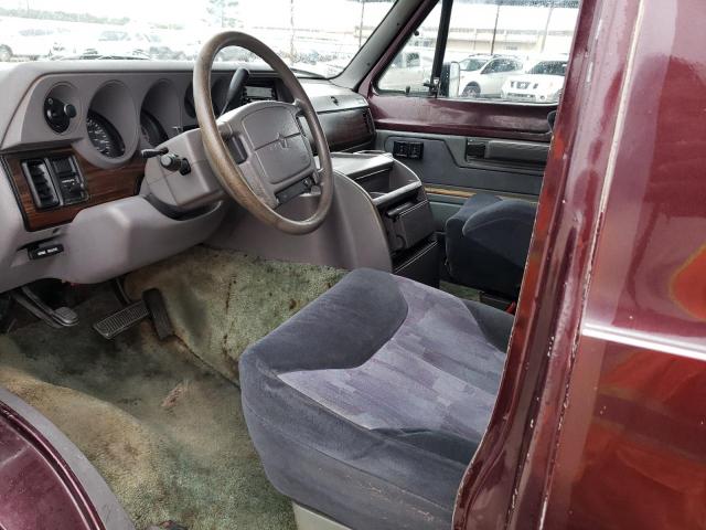 2B6HB21X6TK179138 - 1996 DODGE RAM VAN B2500 BURGUNDY photo 7