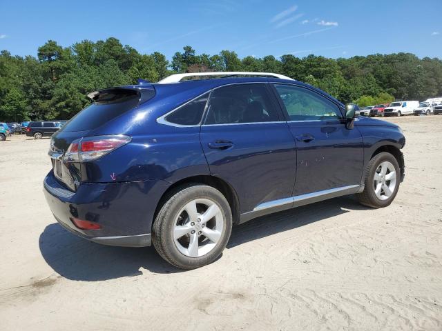 2T2BK1BA6EC248728 - 2014 LEXUS RX 350 BASE BLUE photo 3