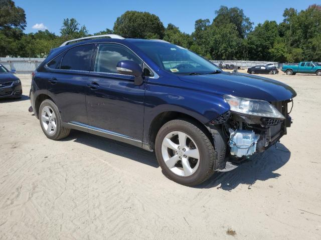 2T2BK1BA6EC248728 - 2014 LEXUS RX 350 BASE BLUE photo 4