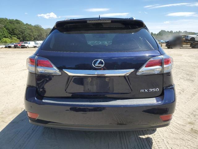 2T2BK1BA6EC248728 - 2014 LEXUS RX 350 BASE BLUE photo 6