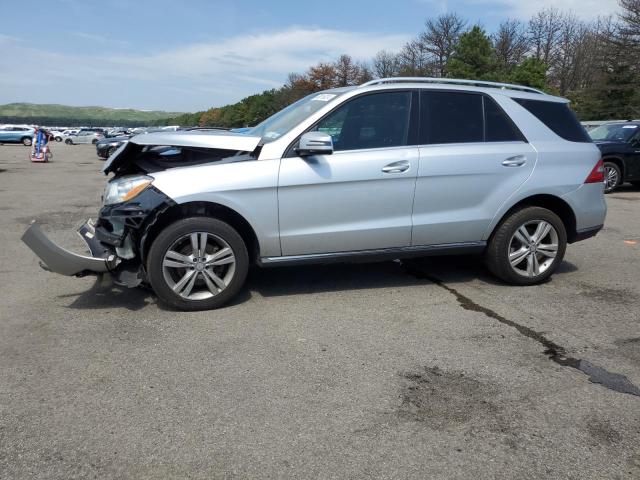 4JGDA5HB4FA497120 - 2015 MERCEDES-BENZ ML 350 4MATIC SILVER photo 1
