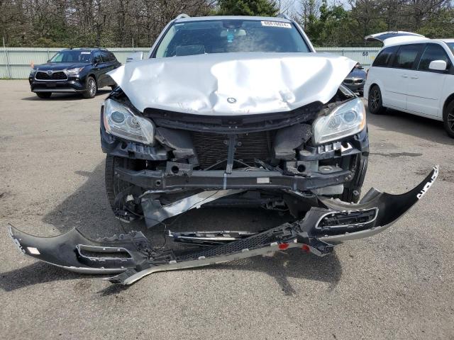 4JGDA5HB4FA497120 - 2015 MERCEDES-BENZ ML 350 4MATIC SILVER photo 5