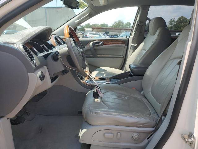5GAEV23718J110302 - 2008 BUICK ENCLAVE CXL WHITE photo 7