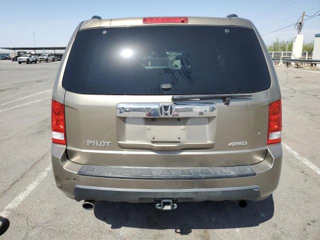 5FNYF4H6XBB038602 - 2011 HONDA PILOT EXL GOLD photo 6