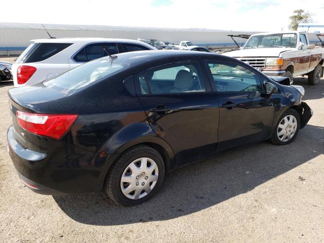 KNADM4A35F6507162 - 2015 KIA RIO LX BLACK photo 3