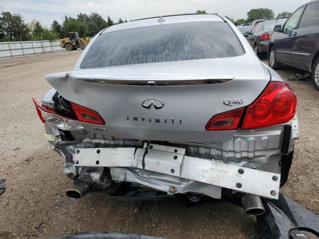 JN1CV6AR8FM522880 - 2015 INFINITI Q40 SILVER photo 6