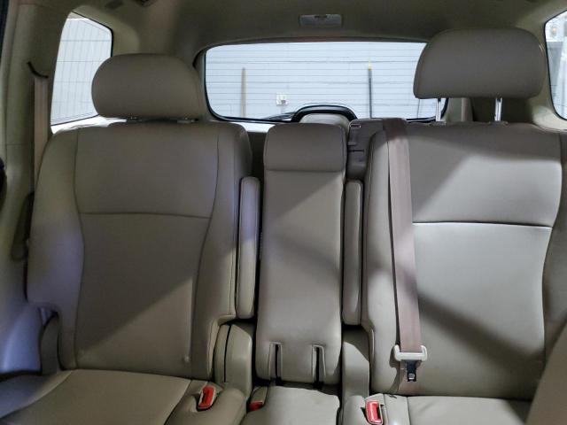 5TDBK3EH8CS121105 - 2012 TOYOTA HIGHLANDER BASE BLUE photo 10