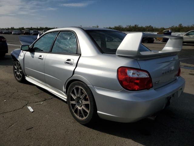 JF1GD70645L501856 - 2005 SUBARU IMPREZA WRX STI SILVER photo 2