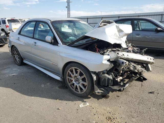 JF1GD70645L501856 - 2005 SUBARU IMPREZA WRX STI SILVER photo 4