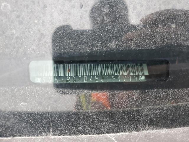 5GAKRBED4BJ199719 - 2011 BUICK ENCLAVE CXL BEIGE photo 13