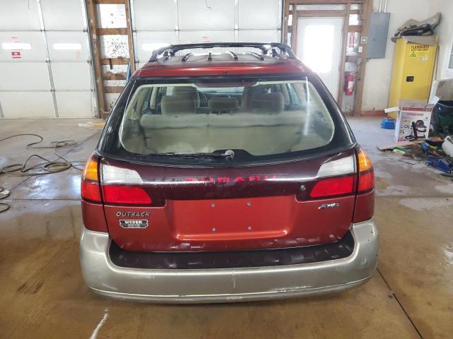 4S3BH675047636906 - 2004 SUBARU LEGACY OUTBACK AWP 栗色 照片 6