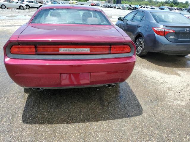 2B3CJ4DG0BH596459 - 2011 DODGE CHALLENGER PURPLE photo 6