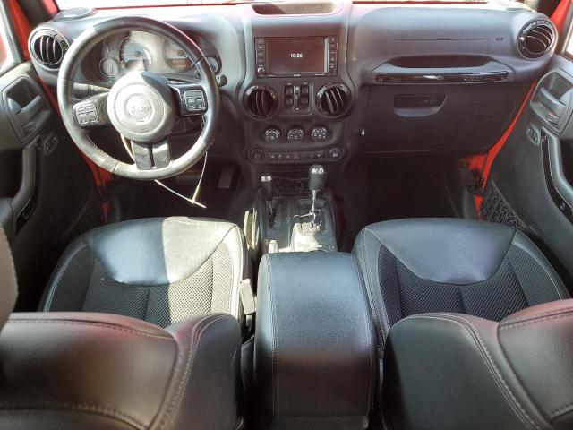 1C4BJWEG0HL612305 - 2017 JEEP WRANGLER U SAHARA RED photo 8