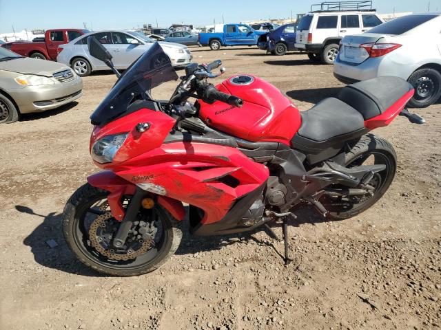 JKAEXEE16CDA00904 - 2012 KAWASAKI EX650 EC RED photo 9