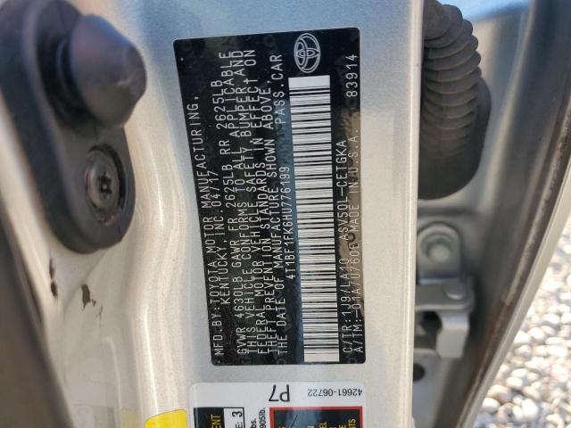 4T1BF1FK6HU776199 - 2017 TOYOTA CAMRY LE SILVER photo 12