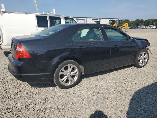 3FAHP0GA7AR123136 - 2010 FORD FUSION S BLACK photo 3