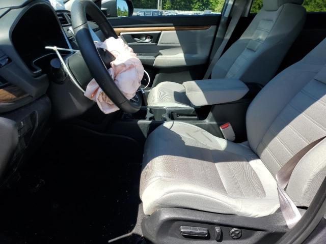 5J6RW2H54KL026341 - 2019 HONDA CR-V EX Grau Foto 7