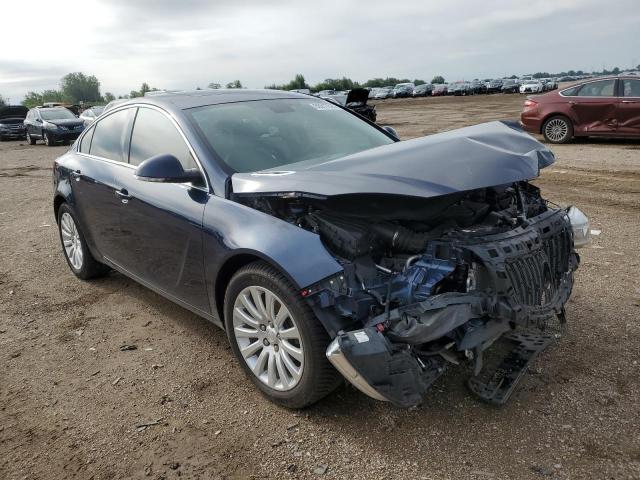 2G4GR5EKXC9143894 - 2012 BUICK REGAL Կապույտ լուսանկար 4