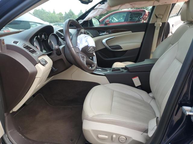 2G4GR5EKXC9143894 - 2012 BUICK REGAL Կապույտ լուսանկար 7