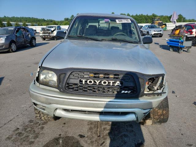 5TEHN72N52Z077407 - 2002 TOYOTA TACOMA DOUBLE CAB 银色 照片 5