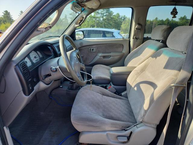 5TEHN72N52Z077407 - 2002 TOYOTA TACOMA DOUBLE CAB 银色 照片 7