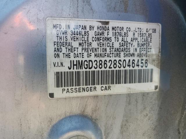 JHMGD38628S046456 - 2008 HONDA FIT SPORT BLUE photo 13