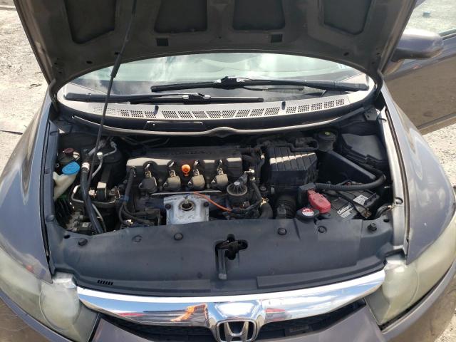 2HGFA16689H528498 - 2009 HONDA CIVIC LX-S رمادي صورة 11