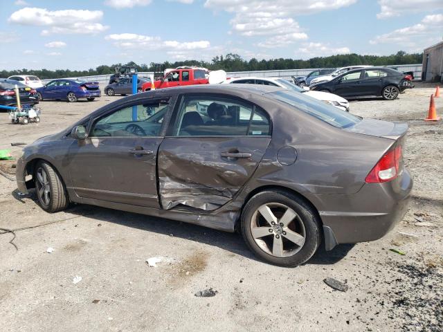 2HGFA16689H528498 - 2009 HONDA CIVIC LX-S رمادي صورة 2