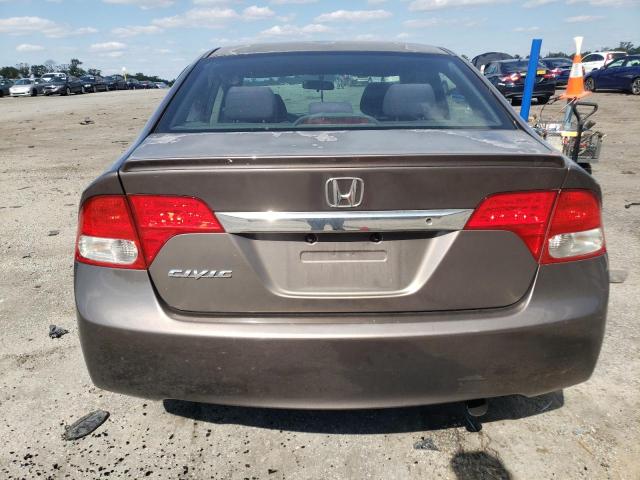 2HGFA16689H528498 - 2009 HONDA CIVIC LX-S رمادي صورة 6