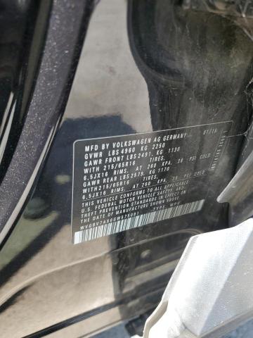 WVGBV7AX6GW575091 - 2016 VOLKSWAGEN TIGUAN S BLACK photo 13