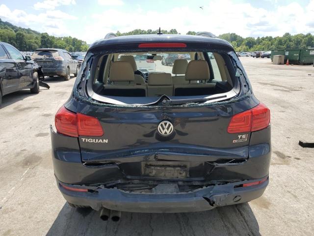 WVGBV7AX6GW575091 - 2016 VOLKSWAGEN TIGUAN S BLACK photo 6