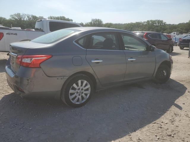 3N1AB7AP0GY283313 - 2016 NISSAN SENTRA S GRAY photo 3