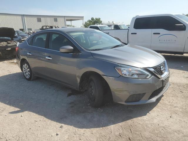 3N1AB7AP0GY283313 - 2016 NISSAN SENTRA S GRAY photo 4
