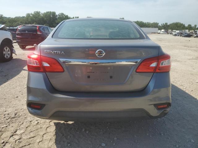 3N1AB7AP0GY283313 - 2016 NISSAN SENTRA S GRAY photo 6