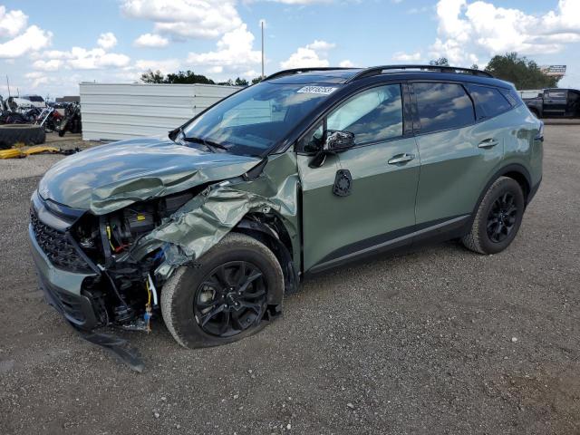 5XYK7CAF6PG101184 - 2023 KIA SPORTAGE X-PRO GREEN photo 1