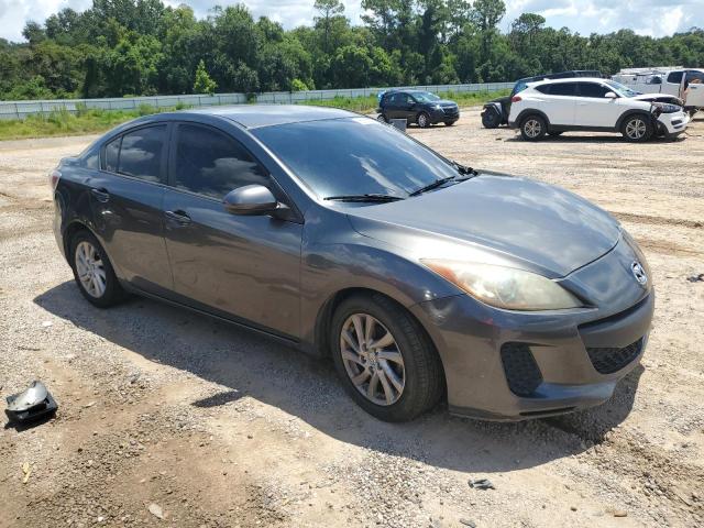 JM1BL1V71C1592843 - 2012 MAZDA 3 I GRAY photo 4