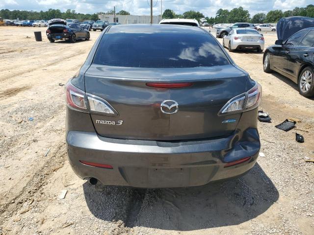 JM1BL1V71C1592843 - 2012 MAZDA 3 I GRAY photo 6