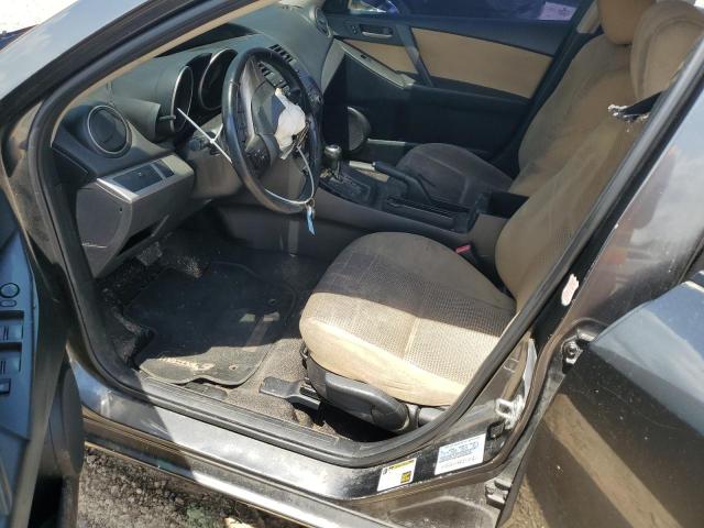 JM1BL1V71C1592843 - 2012 MAZDA 3 I GRAY photo 7