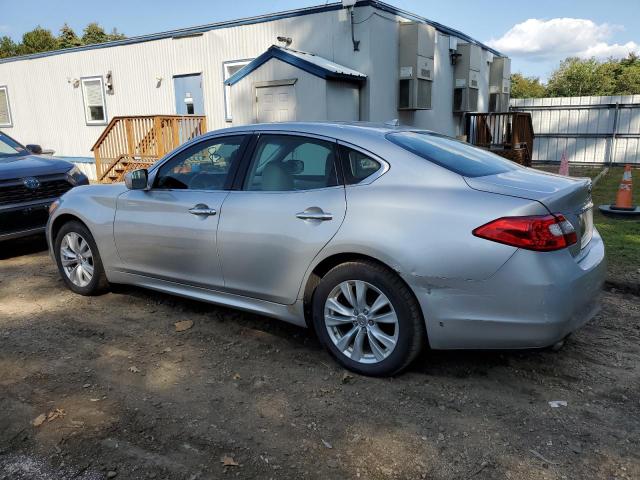 JN1AY1AR2BM570595 - 2011 INFINITI M56 X SILVER photo 2