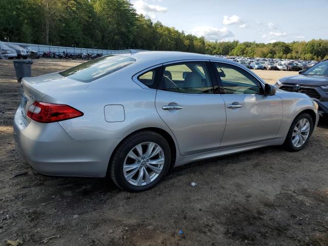 JN1AY1AR2BM570595 - 2011 INFINITI M56 X SILVER photo 3