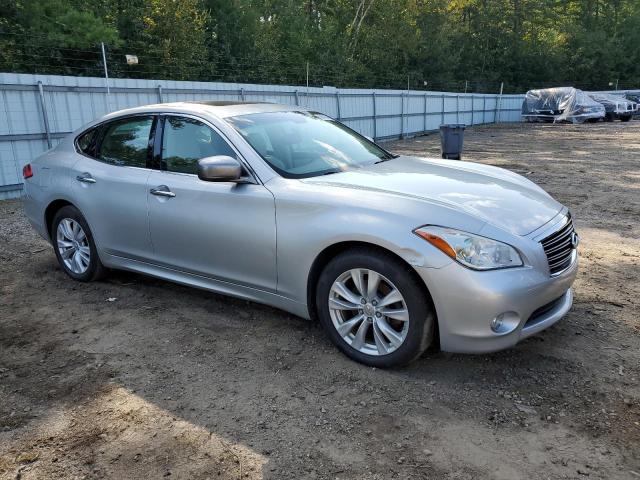 JN1AY1AR2BM570595 - 2011 INFINITI M56 X SILVER photo 4