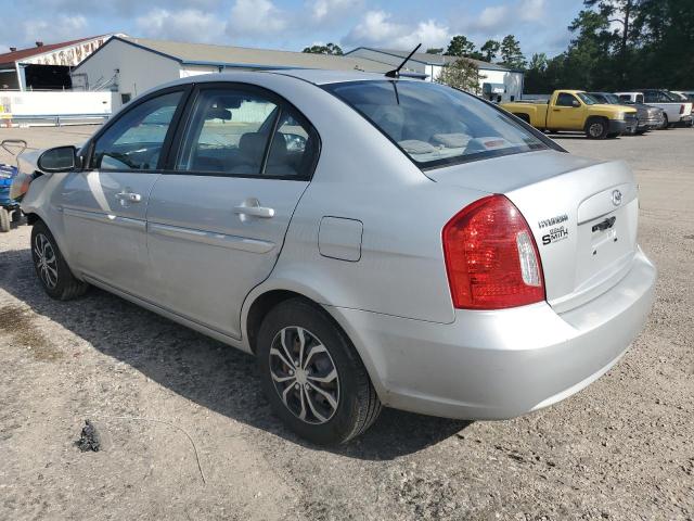 KMHCN46C69U363525 - 2009 HYUNDAI ACCENT GLS SILVER photo 2