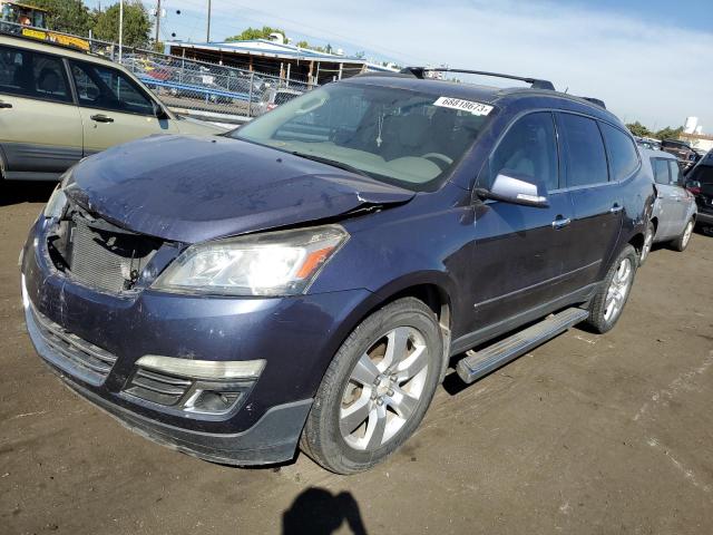 1GNKRLKD5DJ139631 - 2013 CHEVROLET TRAVERSE LTZ BLUE photo 1