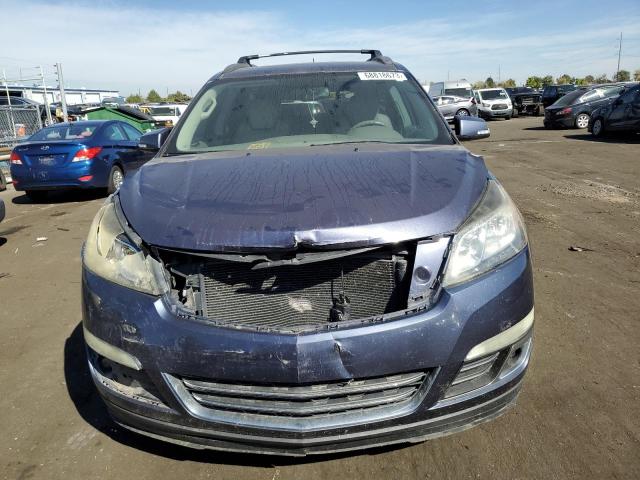 1GNKRLKD5DJ139631 - 2013 CHEVROLET TRAVERSE LTZ BLUE photo 5