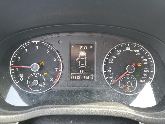 1VWBT7A30FC007892 - 2015 VOLKSWAGEN PASSAT SE ნაცრისფერი ფოტო 9