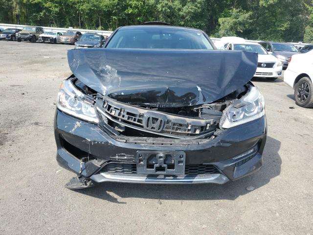 1HGCR2F80GA065903 - 2016 HONDA ACCORD EXL BLACK photo 5
