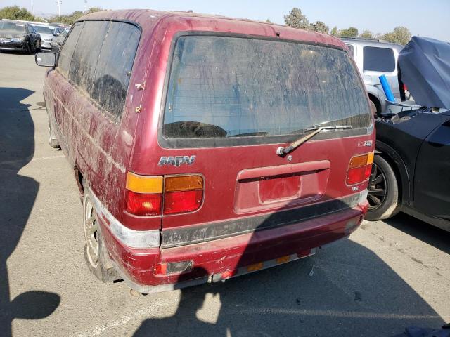 JM3LV5220S0702243 - 1995 MAZDA MPV WAGON MAROON photo 6